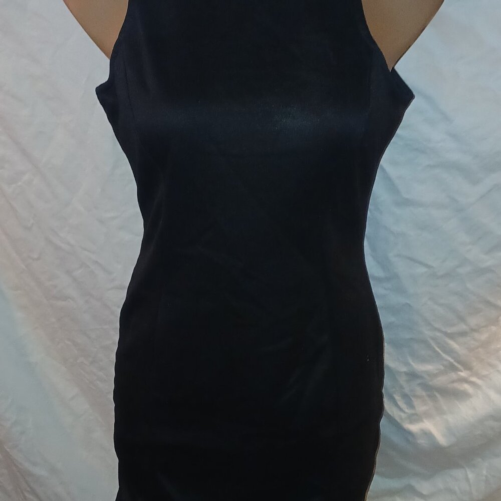 Bin 1 Iris little black dress womens size M